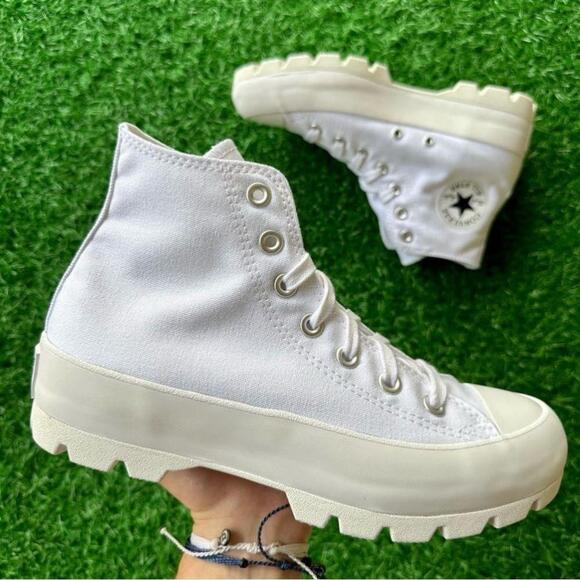 Converse Shoes - ✨New Converse Chuck Taylor All Star Lugged Hi White
